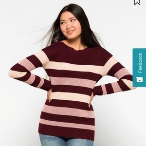 Market & spruce Tawnee cotton blend waffle stitch pullover